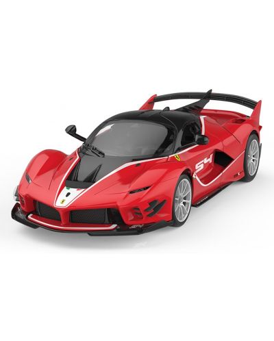 Сглобяема кола с радиоуправление Rastar - Ferrari FXXK EVO, 84 части, 1:18 - 1